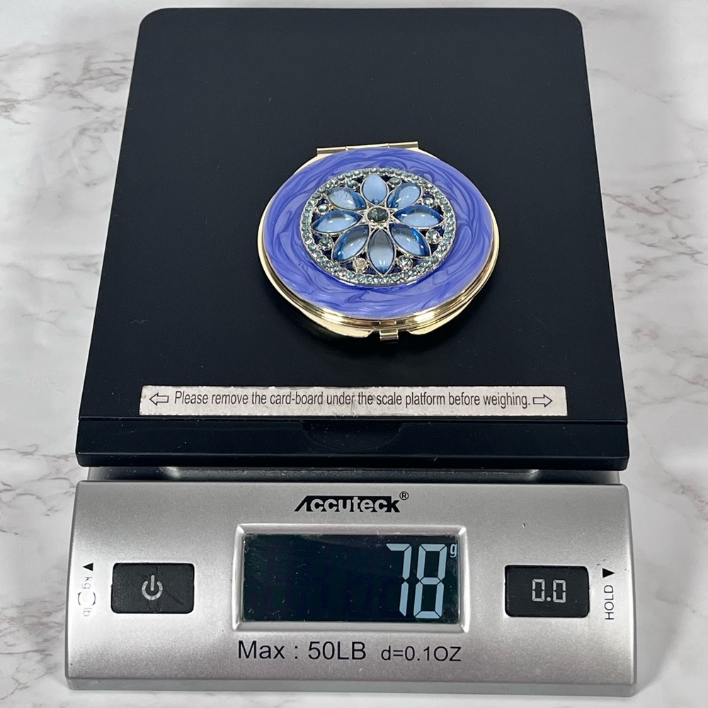 Jeweled Compact Mirror - Picture 9 of 9